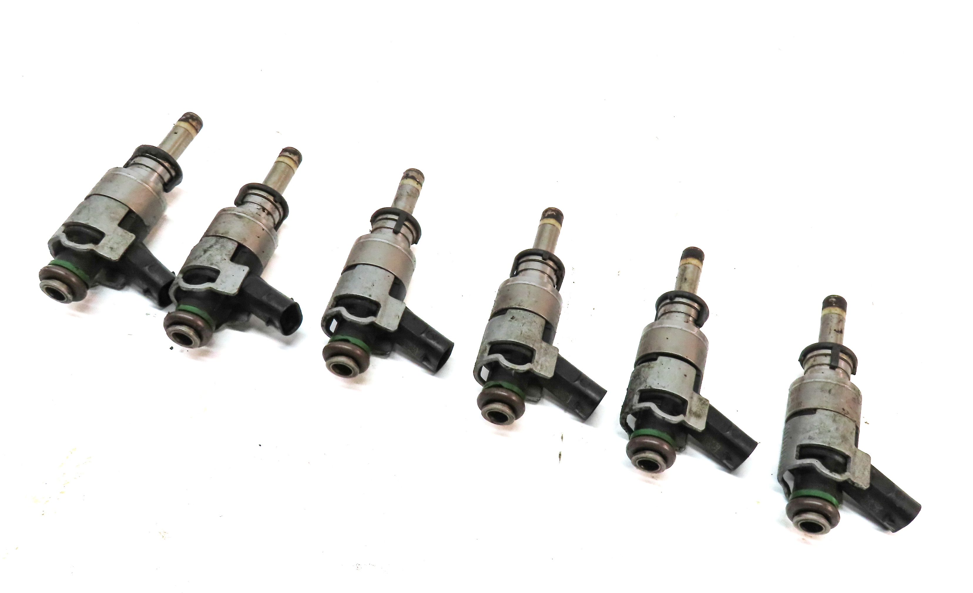 2011-2015 AUDI A6 A7 A8 Q5 Q7 S4 S5 (C7 D4 4L B8 8R 8T) 3.0L FUEL INJECTOR SET 6 — exact item pictured